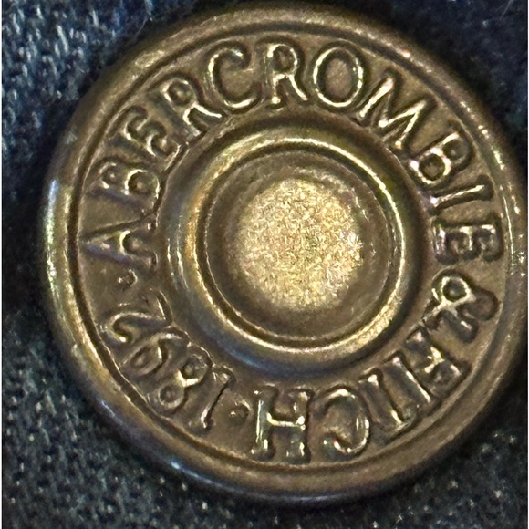 Abercrombie and Fitch Simone ankle jeans size 24/00 $79 dark tonal wash - Picture 4 of 9